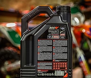 Motul 300V Factory Line 5W40 100% Synthetic 4T Road Racing Engine Oil 4L (104115)