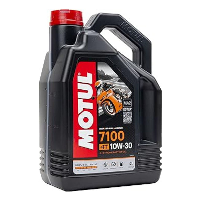 Motul 7100 4T 4 Stroke Motor Oil 10W30 4 Liter 100% Synthetic