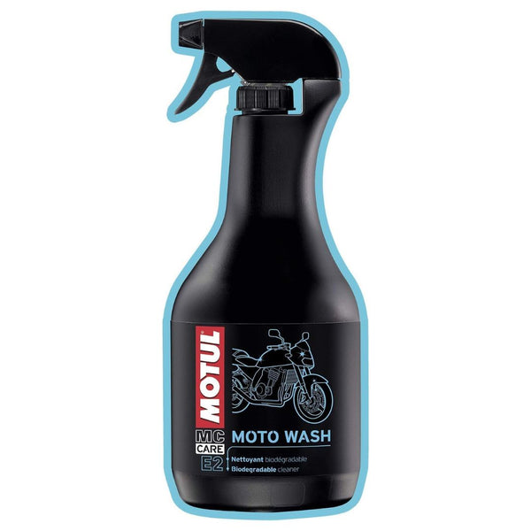 Motul 104881 MC Care E2 Moto Wash Powersports Degreaser and Cleaner Spray for Use on All Surfaces 1 Liter