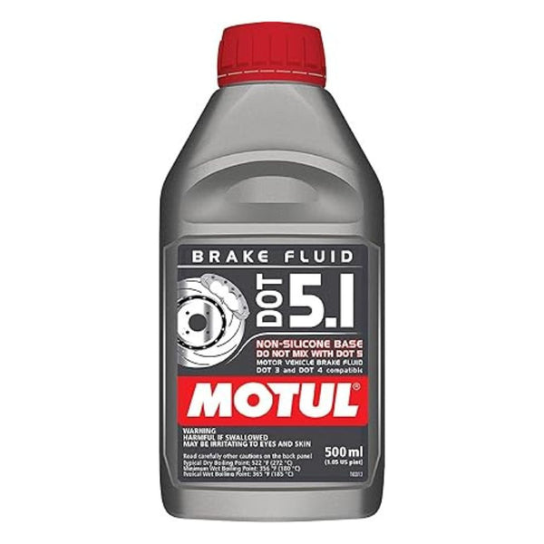 Motul - 100951 Motor Vehicle Brake Fluid, DOT 5.1 (N-S) - 500ml