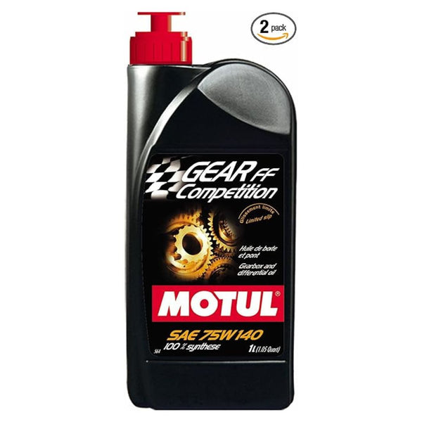 Motul Gear Competition 75W140 1L Gear Box and Differential Oil 100% Synthese Oil  (Pack of 2)