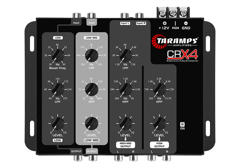 Taramps Crx 4 Crossover Four-Way